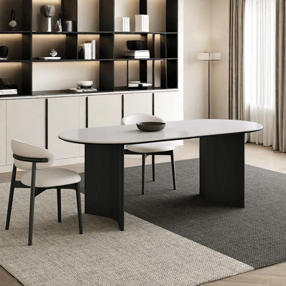 Masa Dining Florence Round, Premium, 140 x 80 x 75 cm, Homedit - Image 4