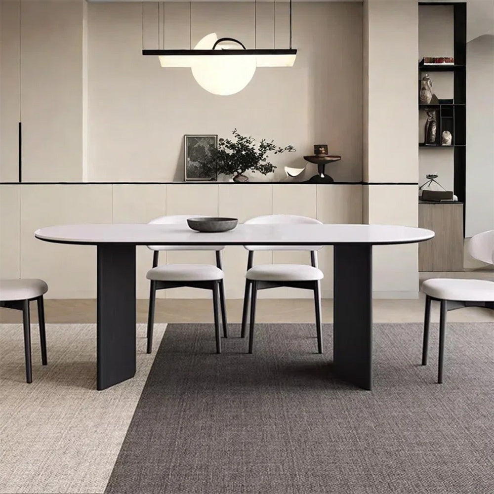 Masa Dining Florence Round, Premium, 140 x 80 x 75 cm, Homedit - Image 3