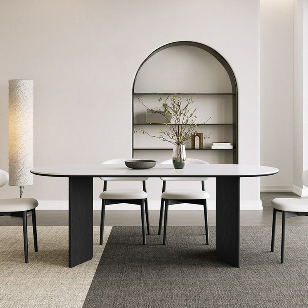 Masa Dining Florence Round, Premium, 140 x 80 x 75 cm, Homedit - Image 6