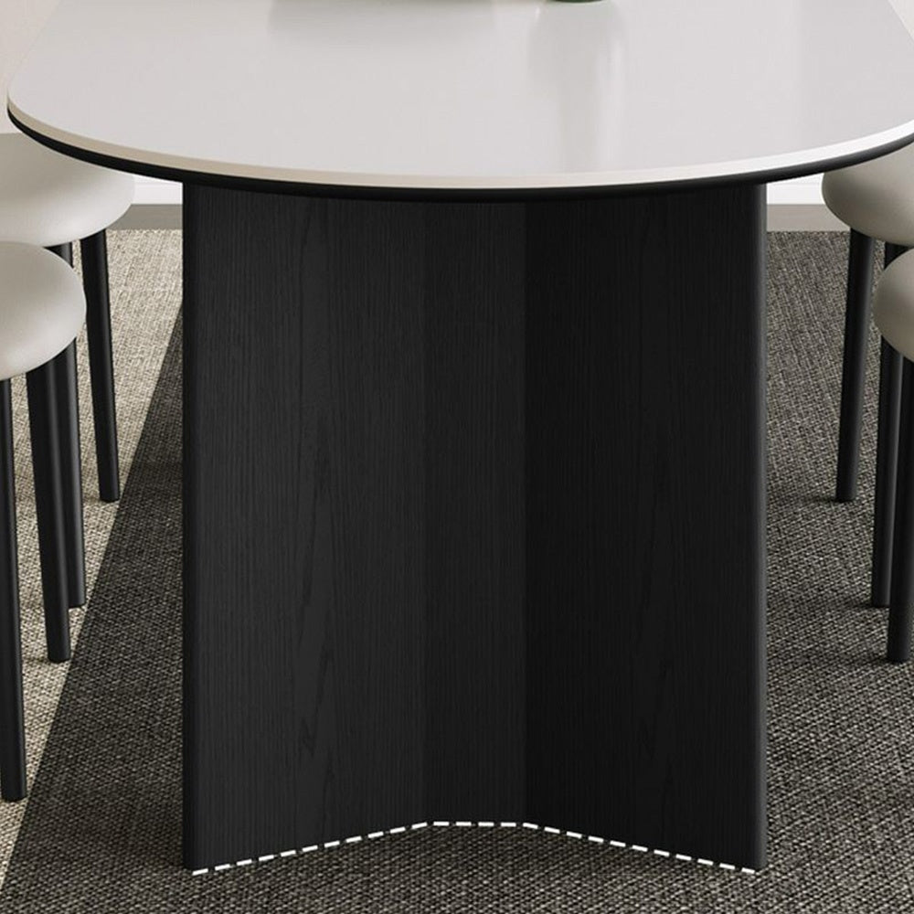 Masa Dining Florence Round, Premium, 140 x 80 x 75 cm, Homedit - Image 9