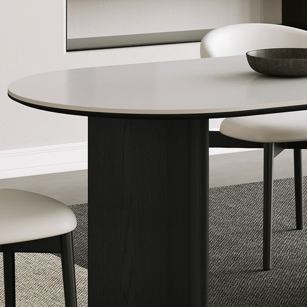 Masa Dining Florence Round, Premium, 140 x 80 x 75 cm, Homedit - Image 10
