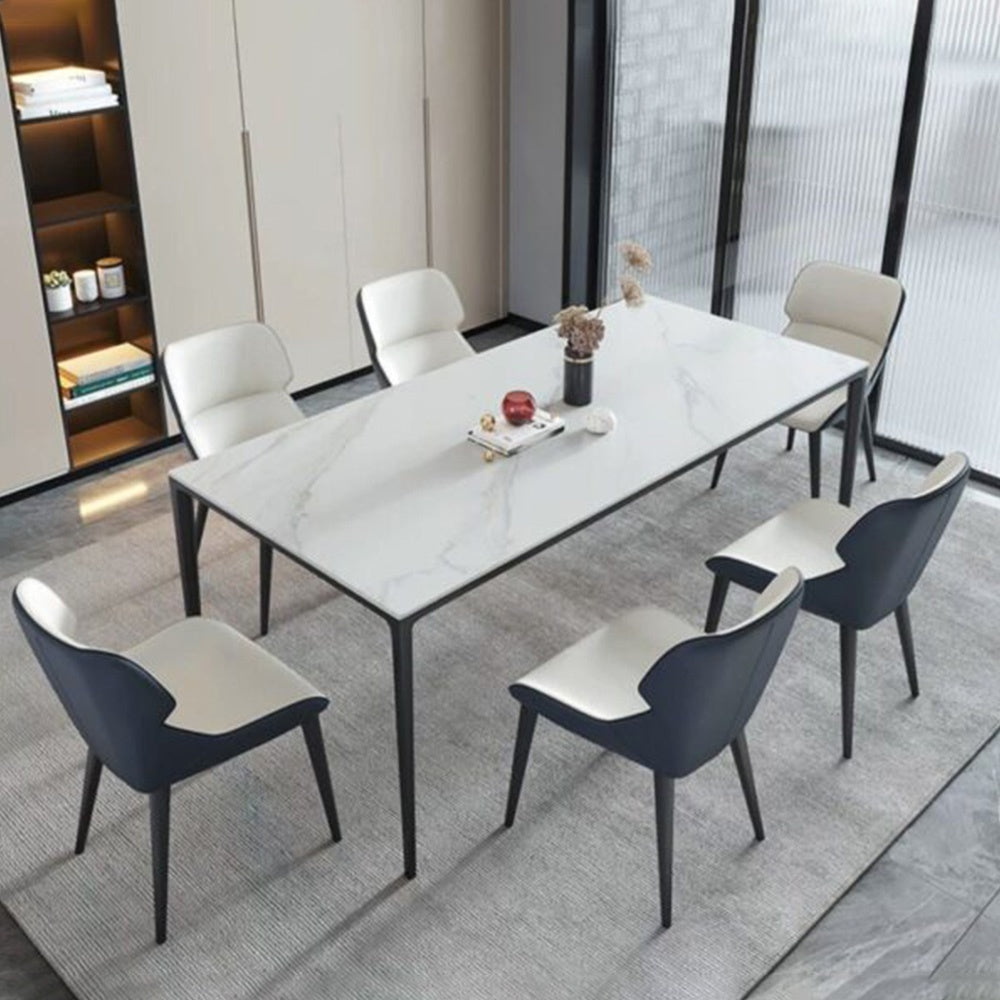 Masa Dining Clairo White, Premium, Homedit - Image 3