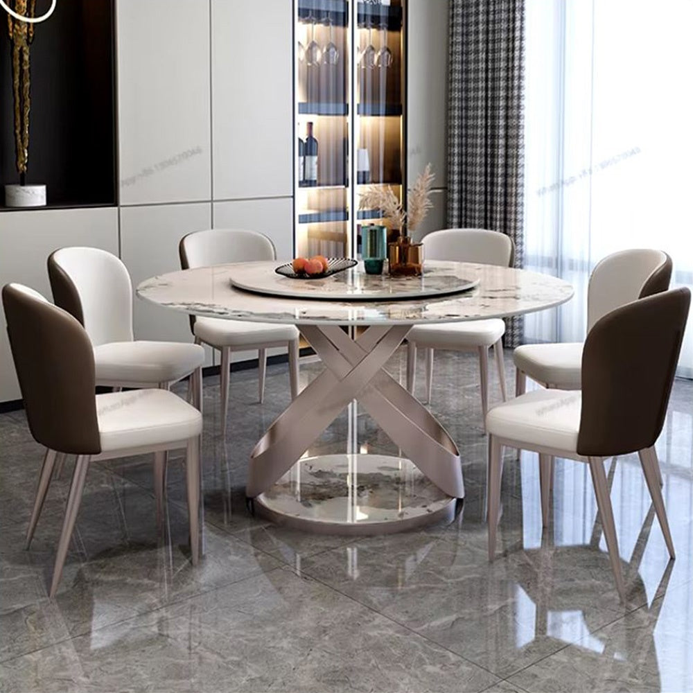Masa Dining Rotativa, Rotunda Grace Stone, Premium, Homedit - Image 7