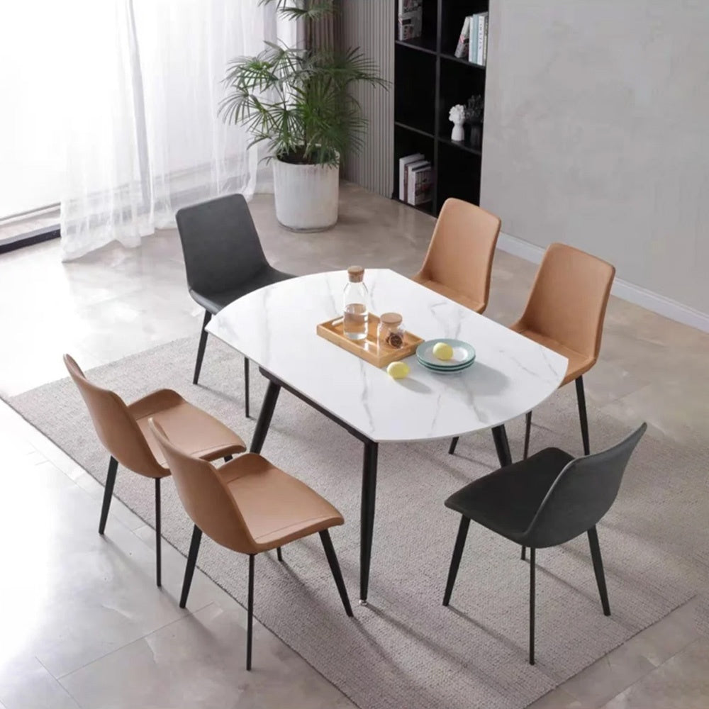 Masa Dining Extensibila Amella Stone, Premium, Homedit - Image 5