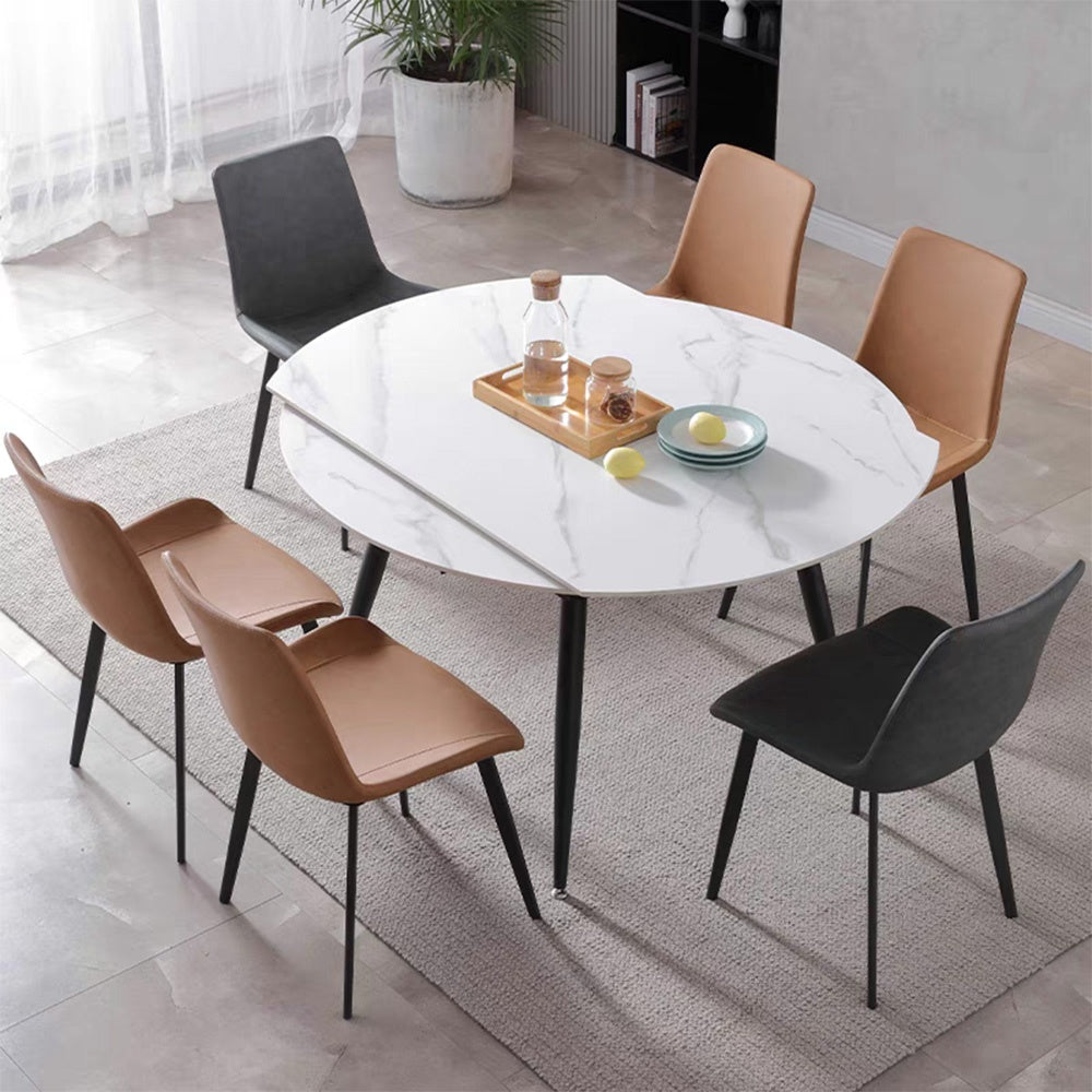 Masa Dining Extensibila Amella Stone, Premium, Homedit - Image 2