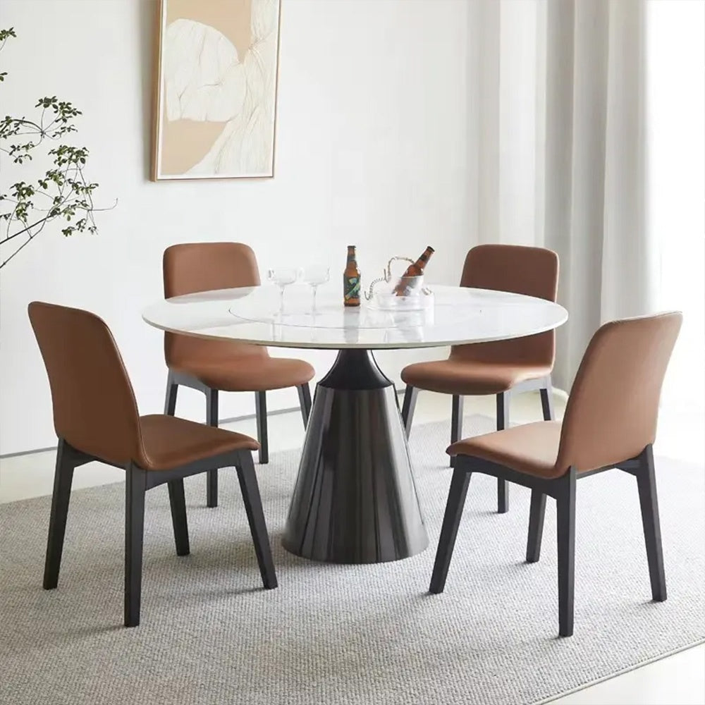 Masa Dining Rotunda Elegance Noir, Premium, Homedit - Image 3