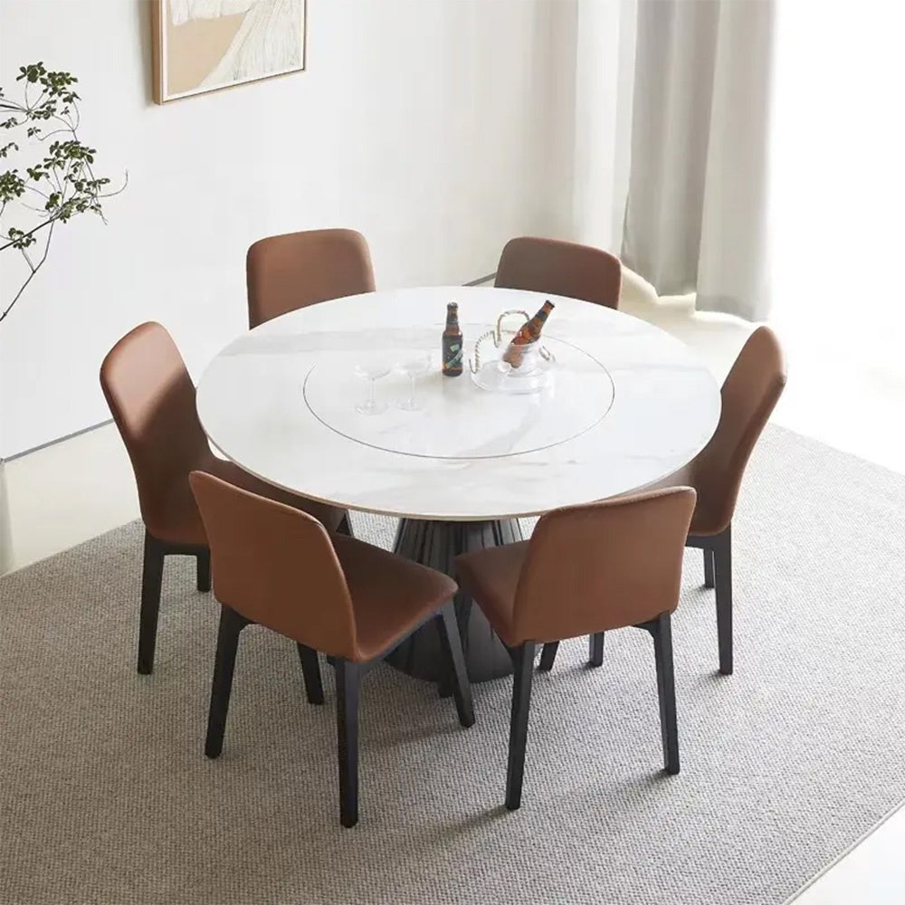 Masa Dining Rotunda Elegance Noir, Premium, Homedit - Image 6