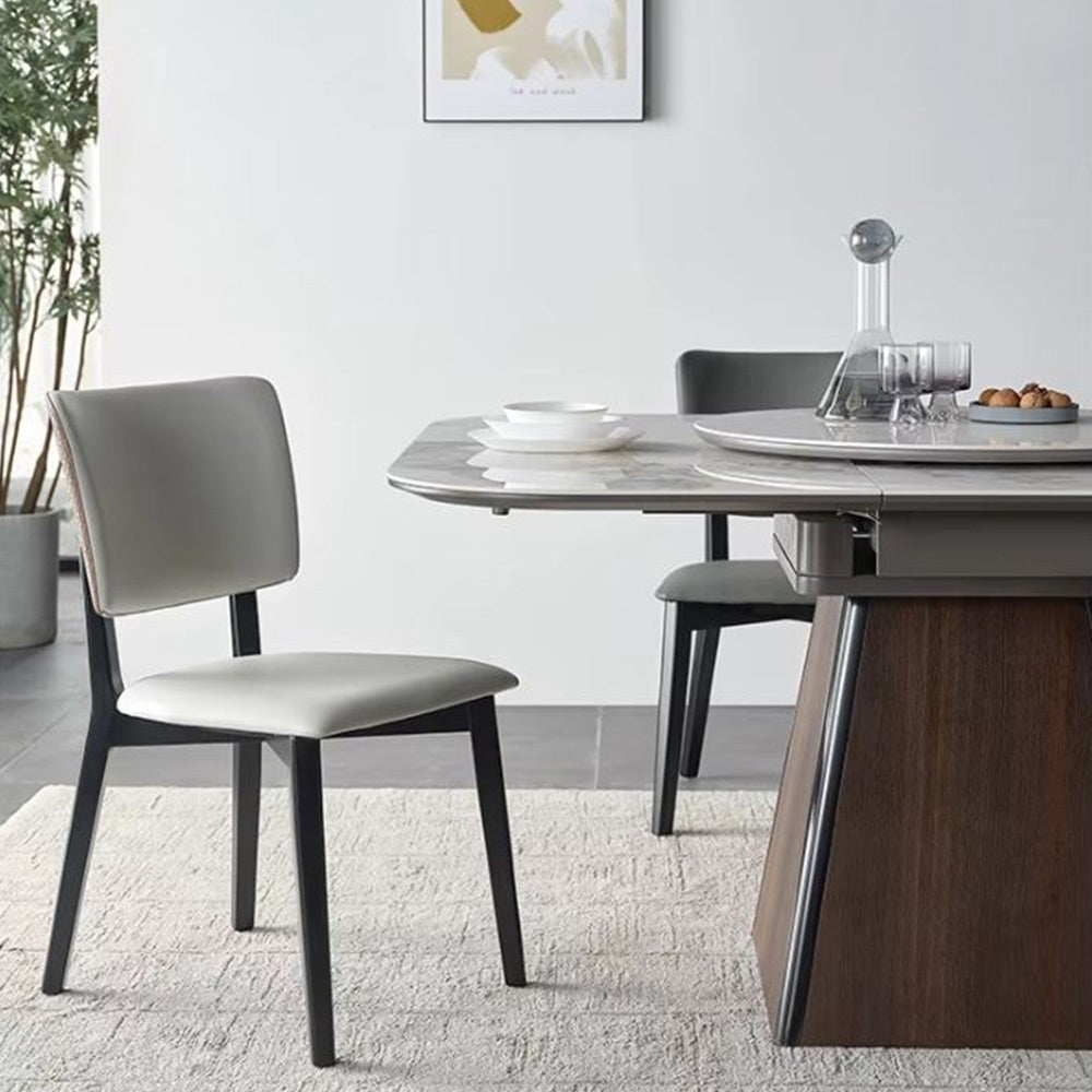 Masa Dining Extensibila Brown Shades, 120 x 155 cm, Premium, Homedit - Image 4