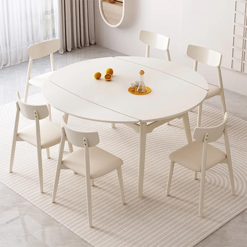 Masa Dining Extensibila Safi White, Premium, Homedit - Image 2