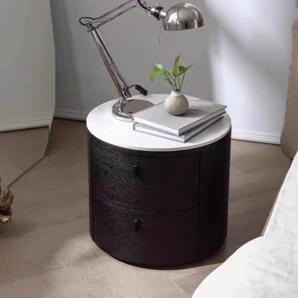 Noptiera Premium Opal Black, 45 x 45 x 44 cm, Homedit - Image 2