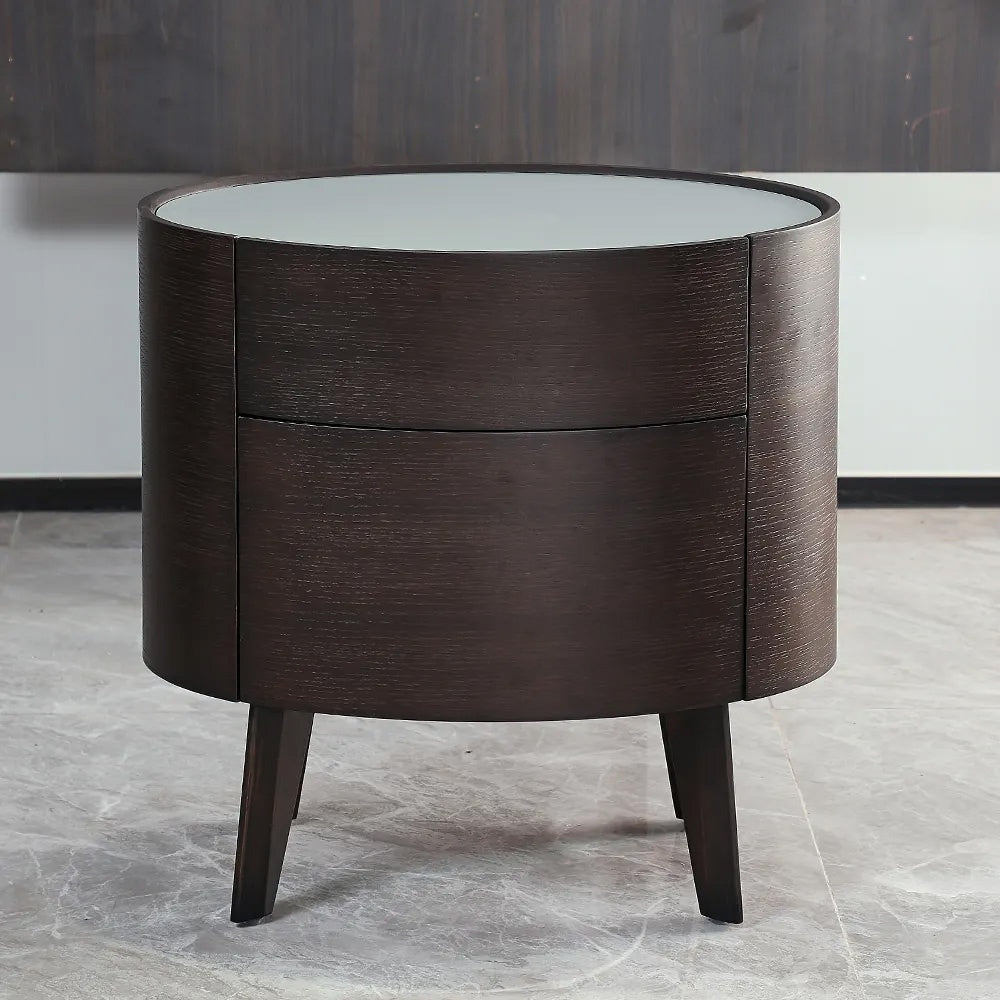 Noptiera Premium Serenity Wenge, 60 x 43 x 60 cm, Homedit - Image 2