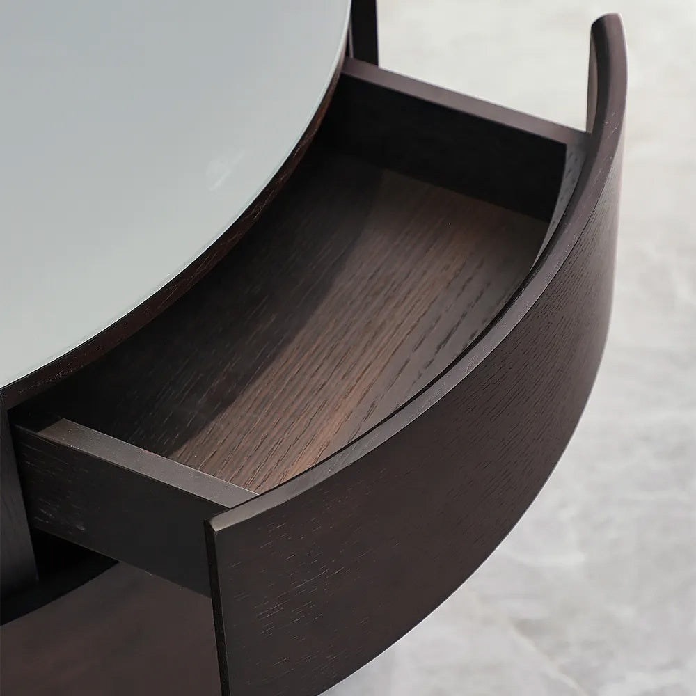 Noptiera Premium Serenity Wenge, 60 x 43 x 60 cm, Homedit - Image 6