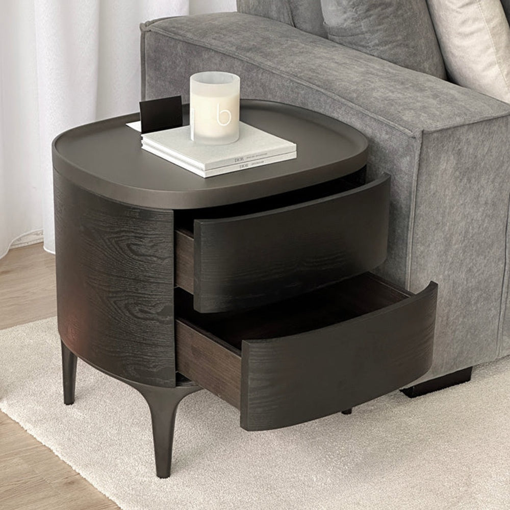 Noptiera Premium Belmont Black, 58 x 44 x 56 cm, Homedit - Image 5