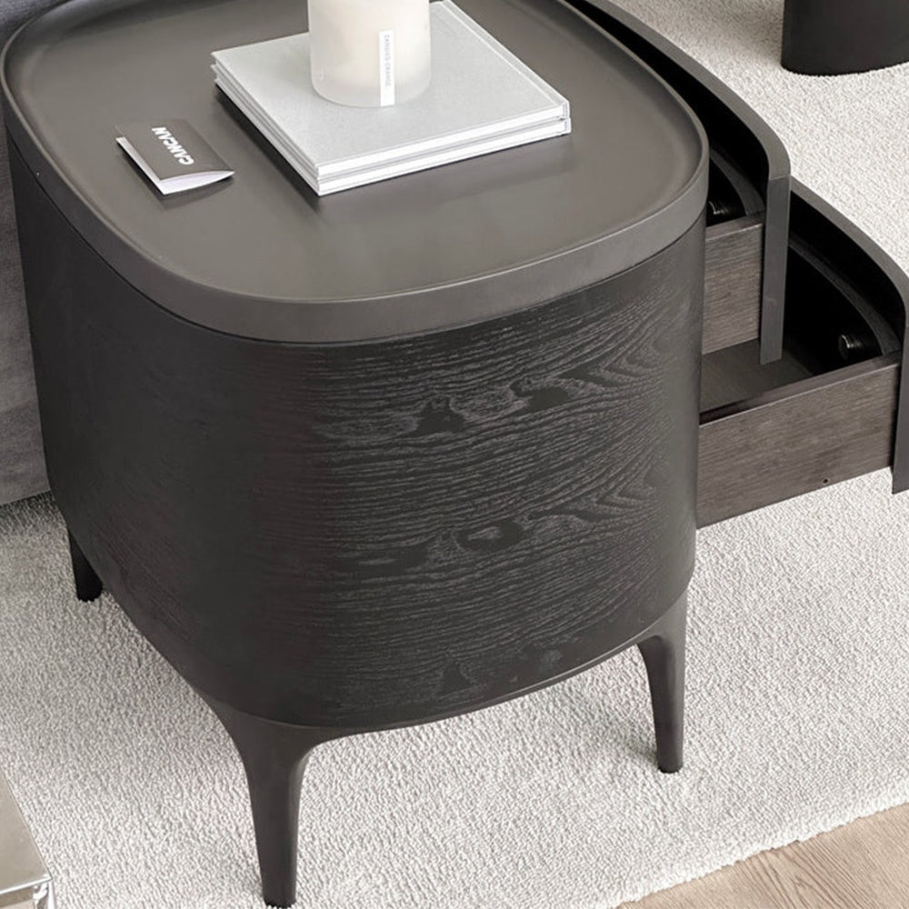 Noptiera Premium Belmont Black, 58 x 44 x 56 cm, Homedit - Image 6