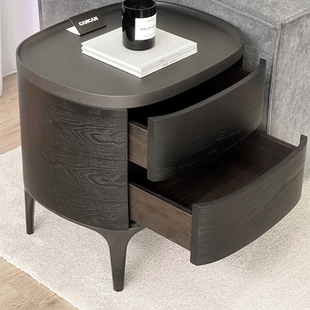 Noptiera Premium Belmont Black, 58 x 44 x 56 cm, Homedit - Image 7