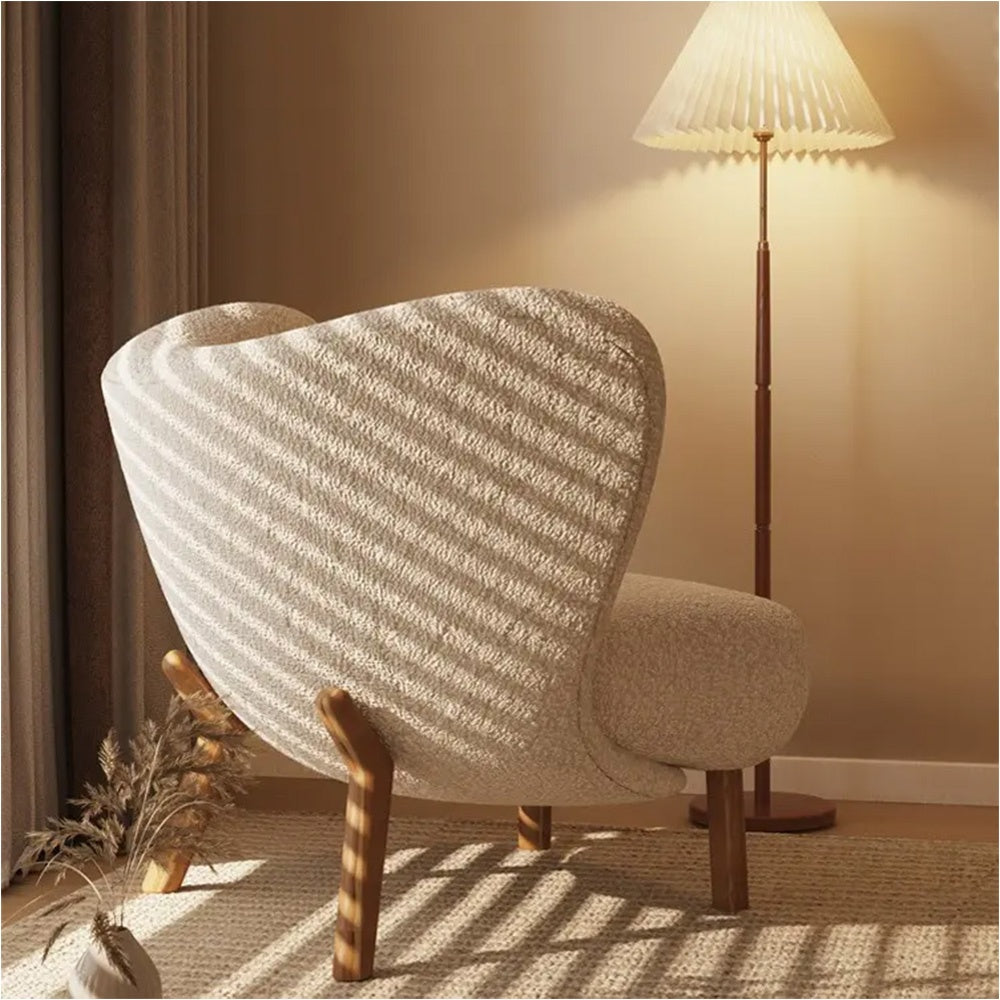 Fotoliu Premium Cuddle Nuvola Cu Taburet, 54 x 85 x 77 cm, Homedit - Image 6