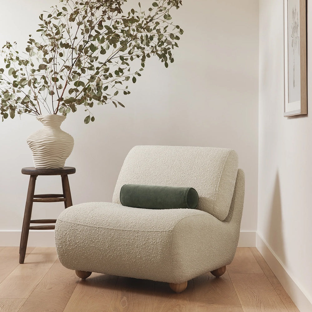 Fotoliu Premium Kya Boucle Accent, 79 x 99 x 75 cm, Homedit - Image 2