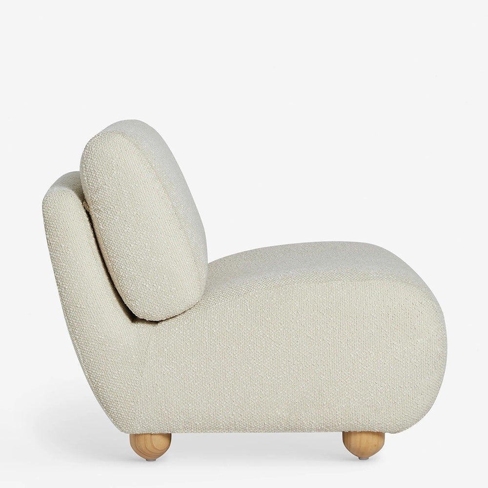 Fotoliu Premium Kya Boucle Accent, 79 x 99 x 75 cm, Homedit - Image 7