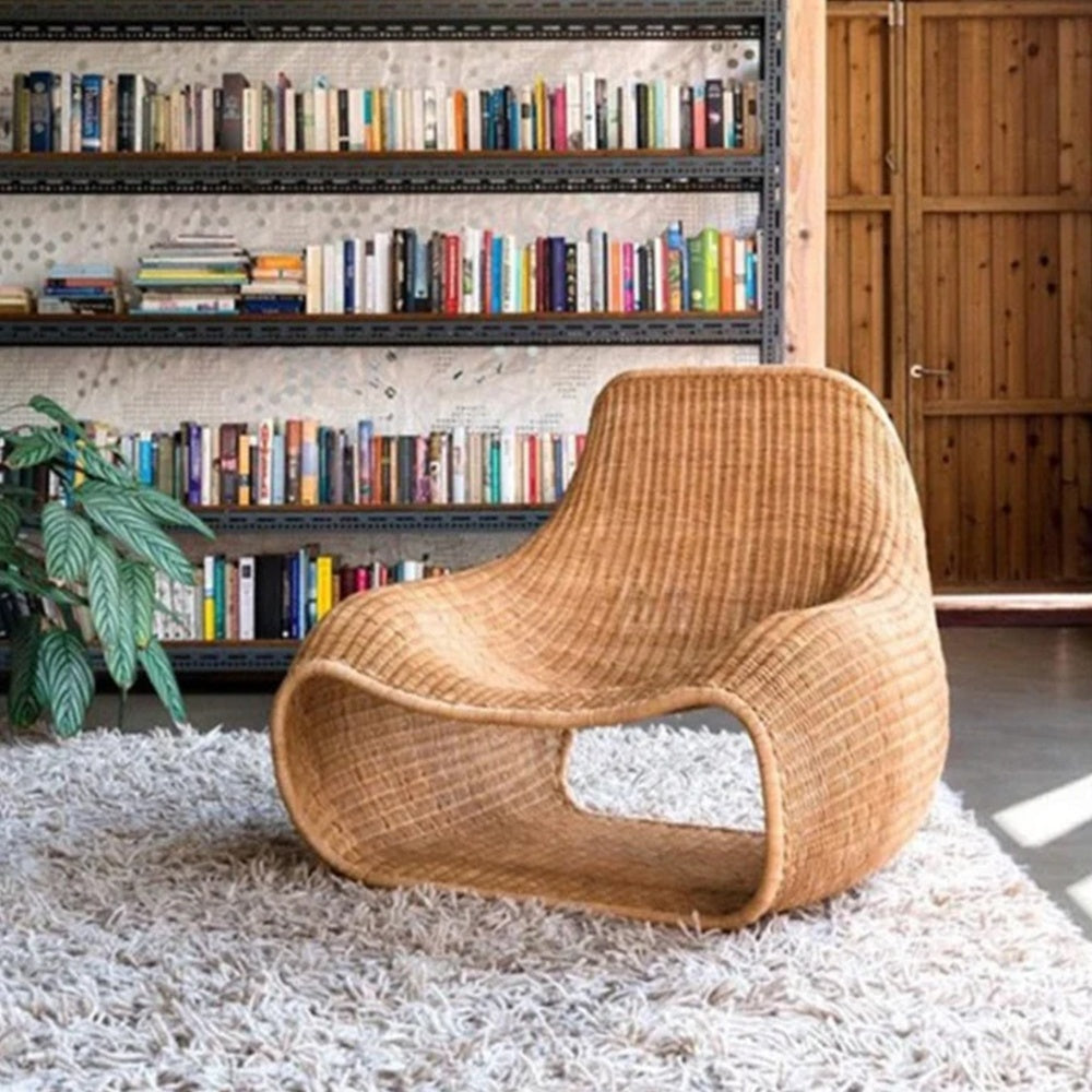Scaun Premium Rattan Chair, 104 x 89 x 85 cm, Homedit - Image 3
