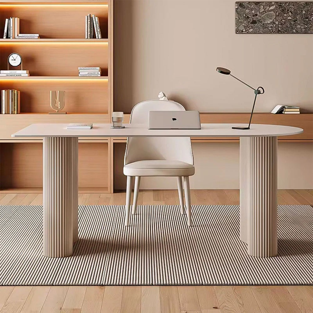 Masa De Birou Marion Round Desk, Premium, Homedit - Image 3