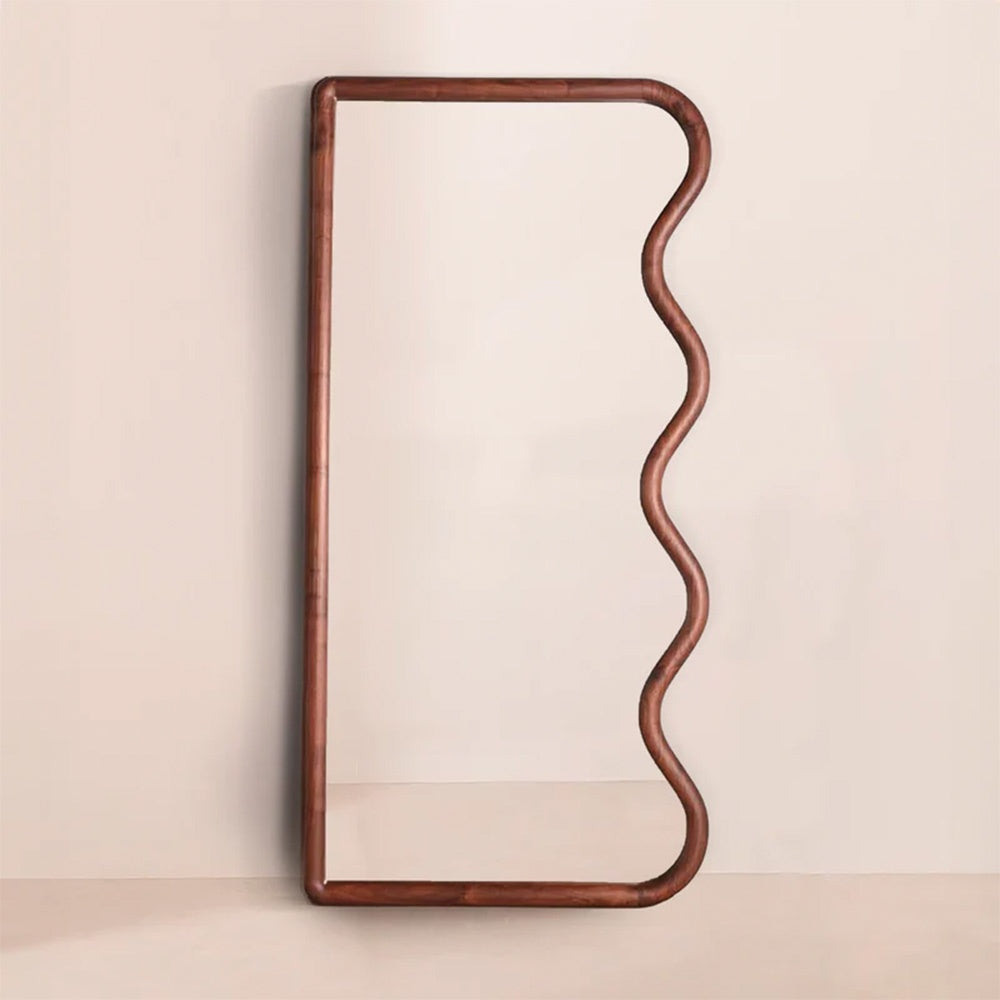 Oglinda Premium Echo Wood Mirror, 160 x 60 cm, Homedit - Image 3
