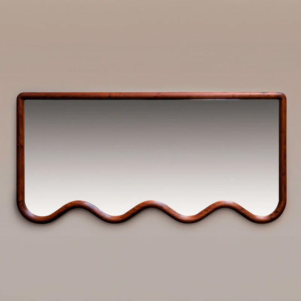 Oglinda Premium Echo Wood Mirror, 160 x 60 cm, Homedit - Image 9