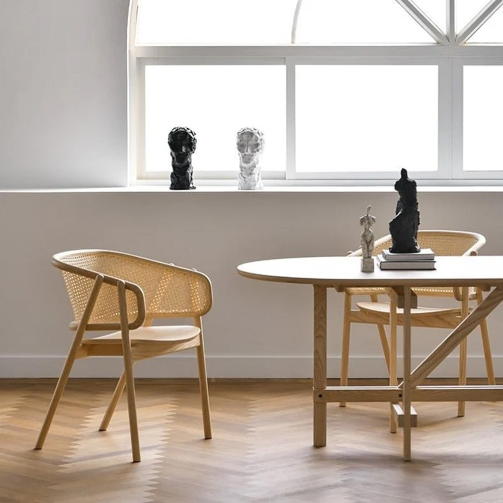 Scaun Premium Yllera Rattan, 59 x 54 x 76 cm, Homedit - Image 7