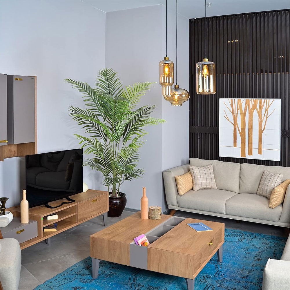 Planta Artificiala Scattered Tail Sunflower, 120 cm, Pentru Interior, Homedit - Image 7