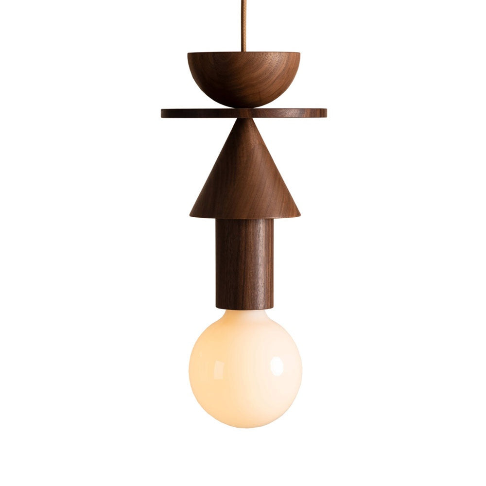 Lampa suspendata Century 1 din lemn de frasin, 13 cm x 32cm, Homedit - Image 7