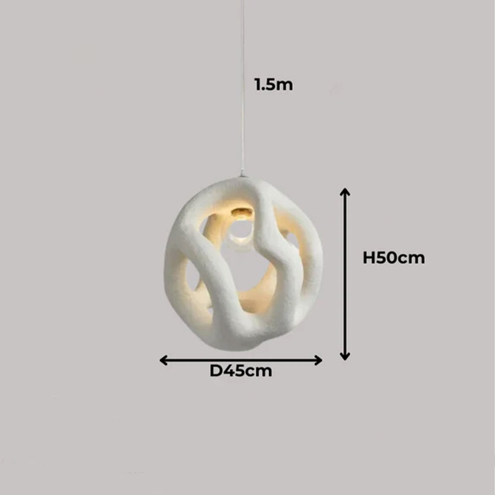 Lampa suspendata Wabi, 45 cm x 50 cm, Homedit - Image 17
