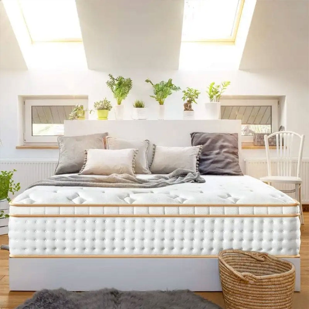 Saltea HOTEL 5* cu spuma de memorie si arcuri 180 x 200 x 25, King 5*, Homedit - Image 4