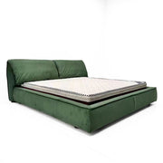 Pat premium din catifea anti pata cu lada pneumatica pentru depozitare, Martha, Homedit - Image 2