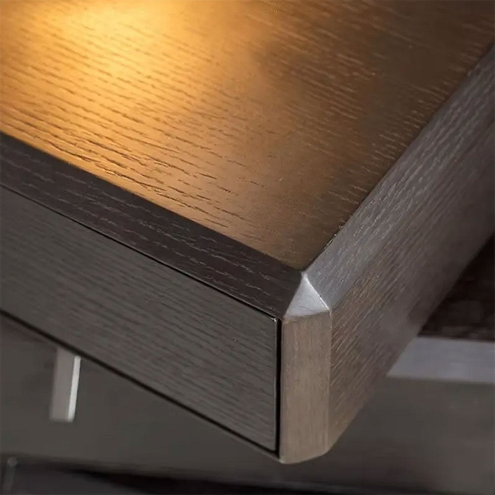 Noptiera Opus Smoky Brown, cu sertare rotative, 50 x 40 x 50 cm, Homedit - Image 11