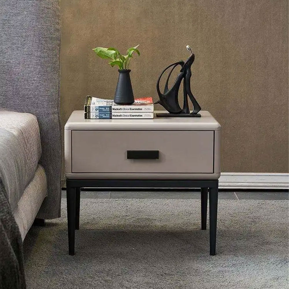 Noptiera Warm Grey Enes, 54 x 40 x 48 cm, Homedit - Image 3