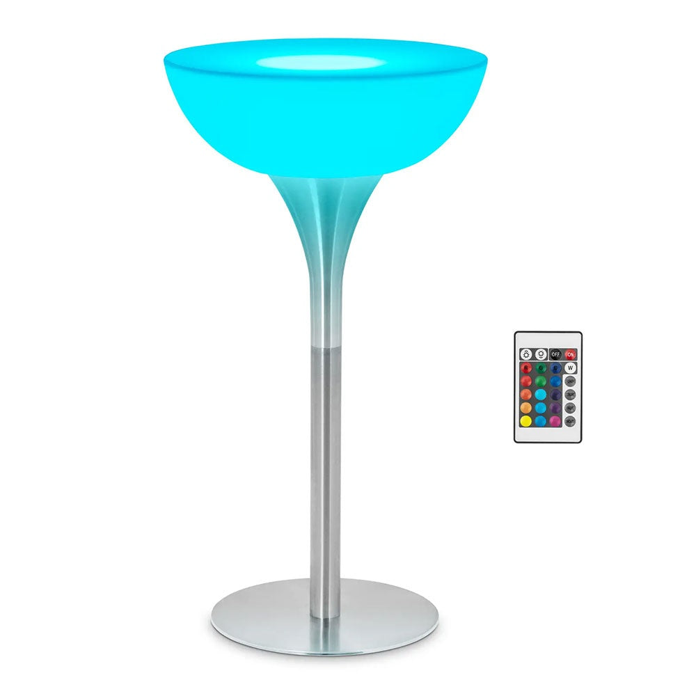 Masa Cocktail premium, lumina LED RGB, 80 x 106 cm, Homedit - Image 7