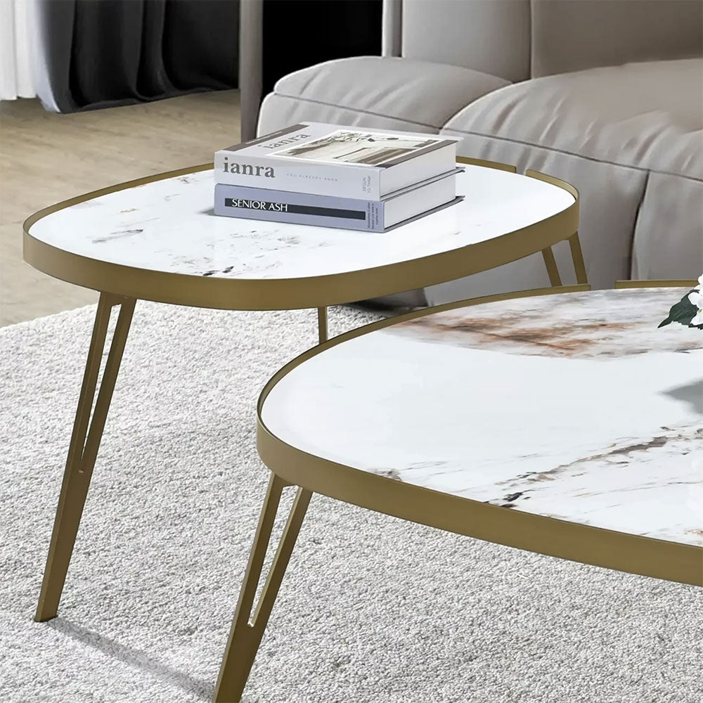 Masuta cafea premium, 56 x 56 x 45 cm Capri, Homedit - Image 3