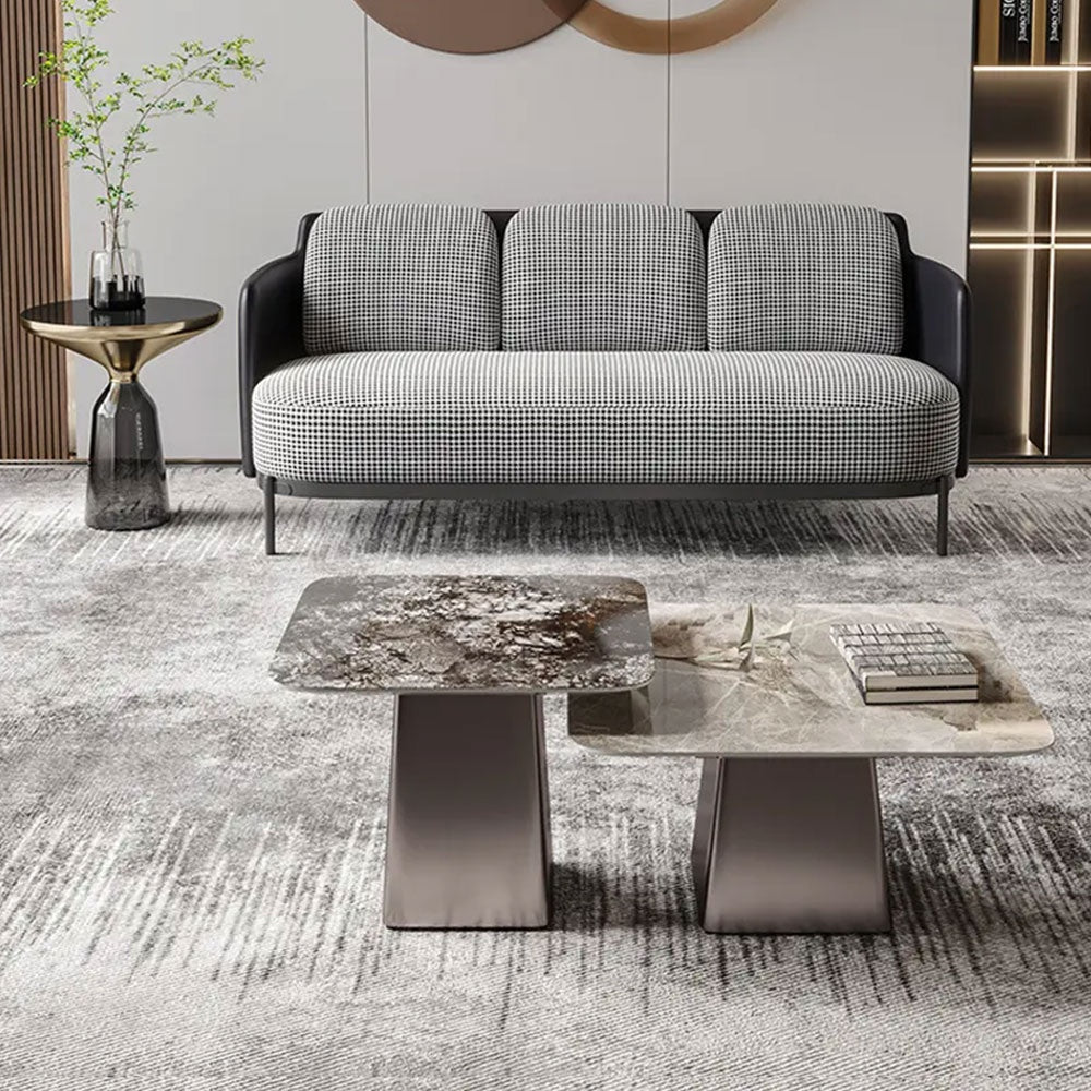 set mese living blat marmura Maisso, Homedit - Image 3