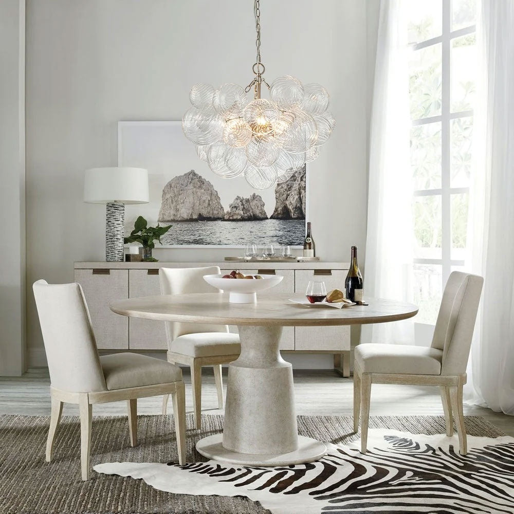 Candelabru Edmonton, sticla si otel, cu 6 sau 12 lumini, Homedit - Image 17