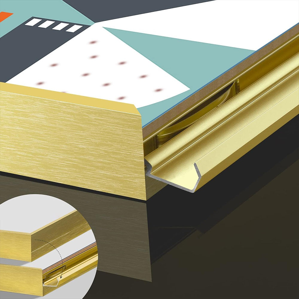 Tablou King & Queen, aliaj de aluminiu + portelan plat, Homedit - Image 14