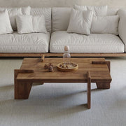 Masa cafea premium din stejar rosu, 110 x 70 x 38 cm, Wolst,  Homedit - Image 2