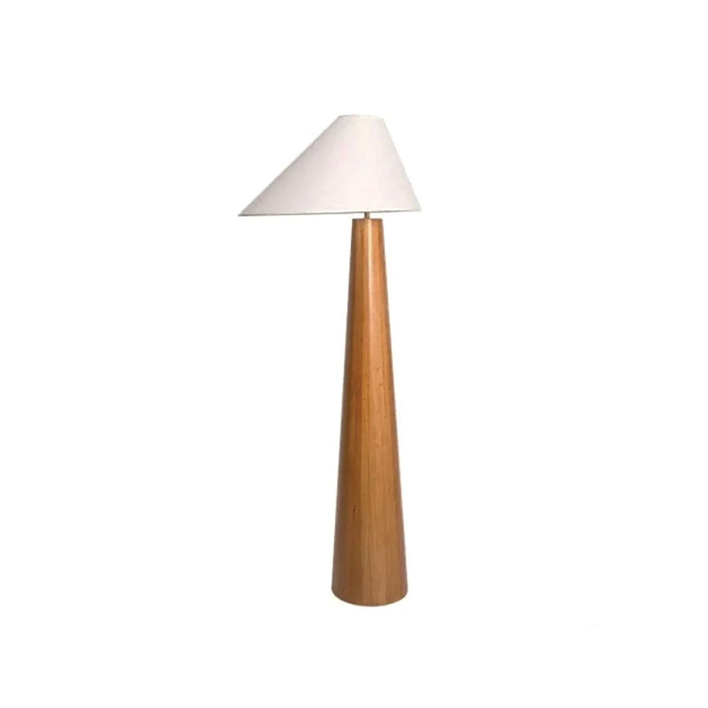 Lampa de podea Miya din lemn de stejar, 150 x 45 cm, Homedit - Image 5