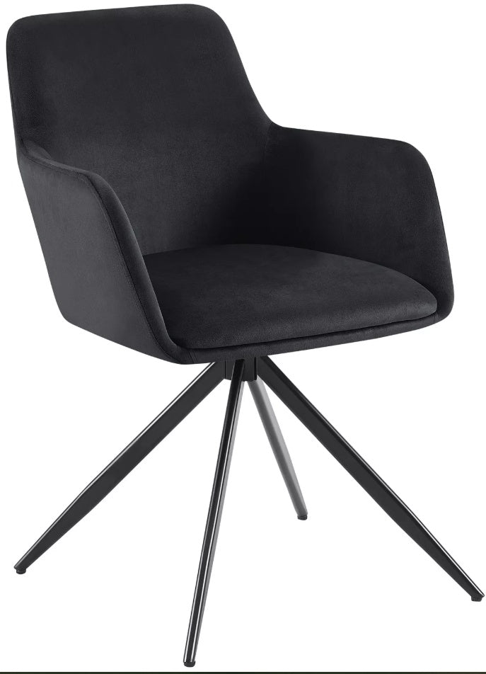 Scaun rotativ Huis, tapiterie catifea, Homedit - Image 3