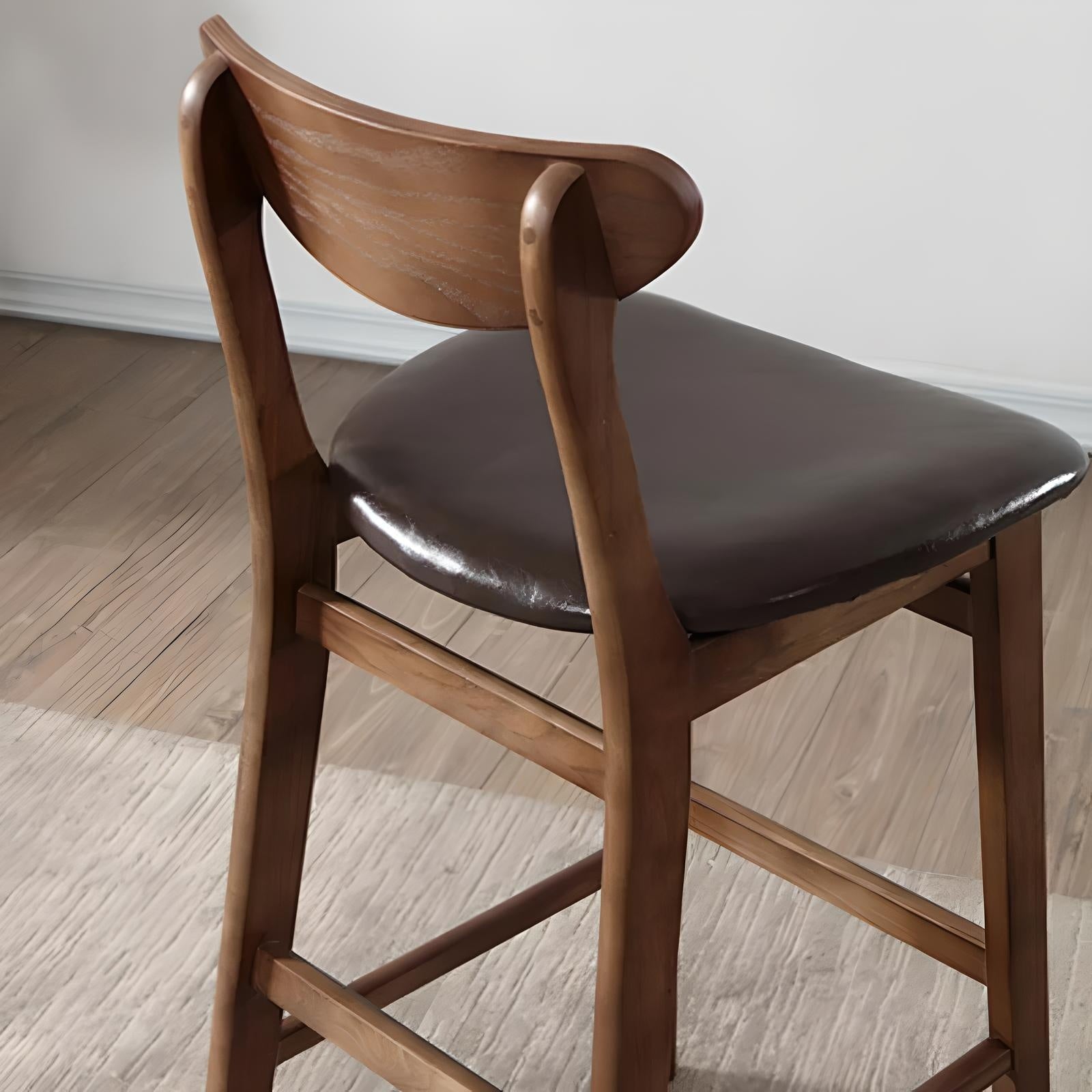 scaun de bar din lemn masiv volya, homedit - Image 3