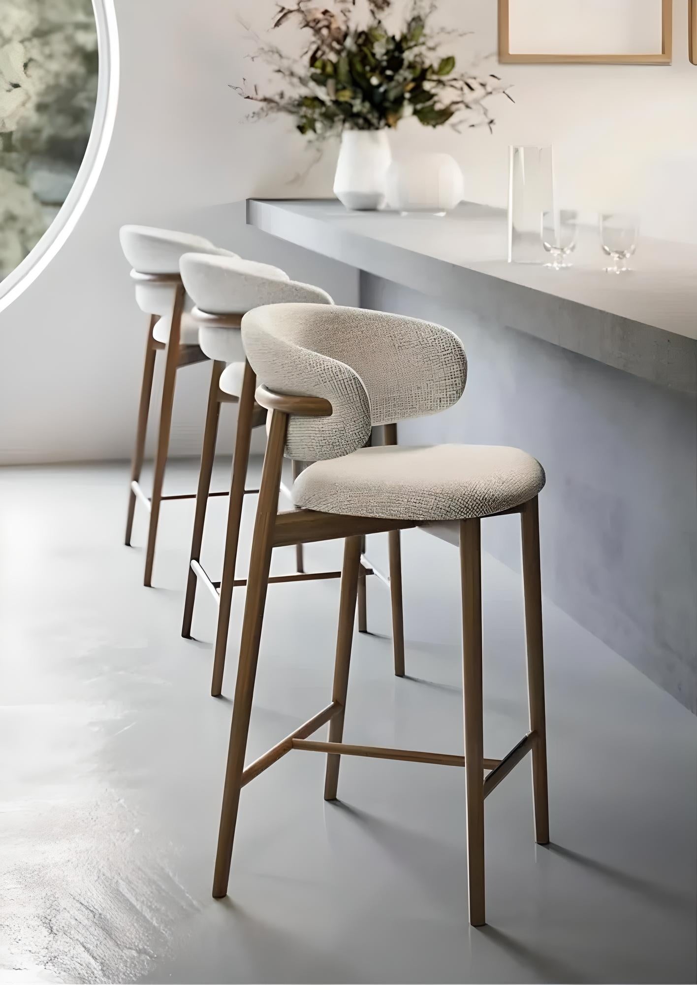scaun de bar tall summit elegance, scaun de bar, homedit - Image 4