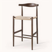 scaun de bar din lemn de frasin, scaun de bar mang, homedit - Image 2