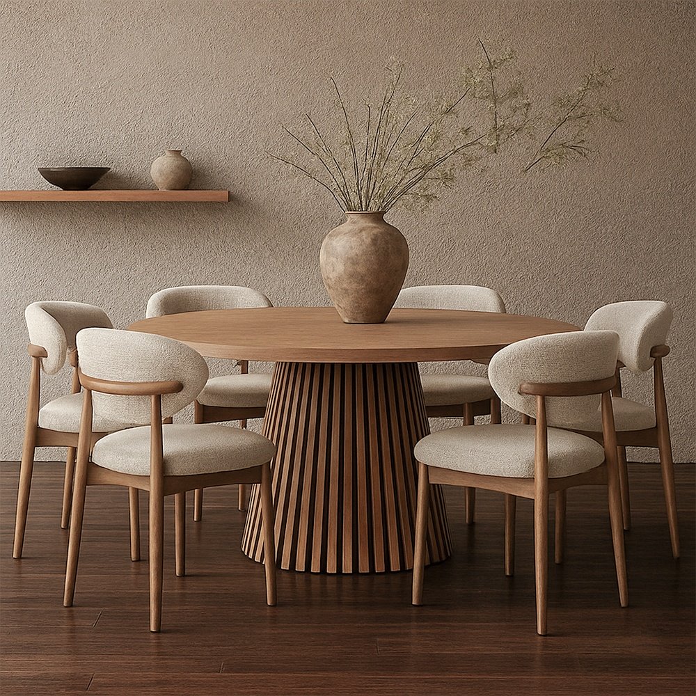 Scaun din lemn de frasin premium Summit Elegance, Homedit - Image 4