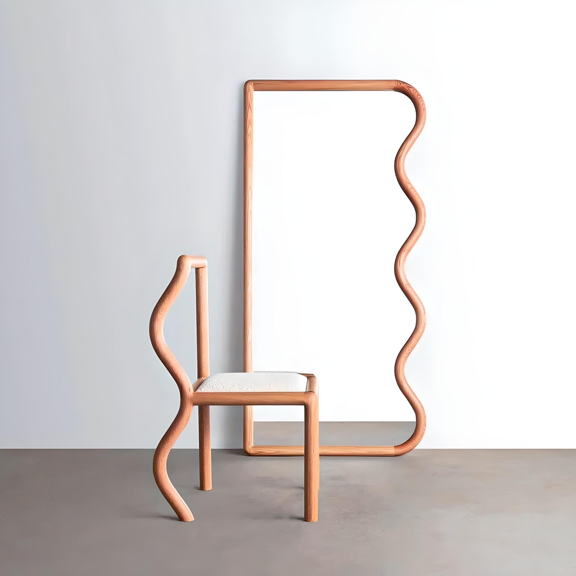 Scaun Premium Echo Wood Chair, 44 x 48 x 87 cm, Homedit - Image 7