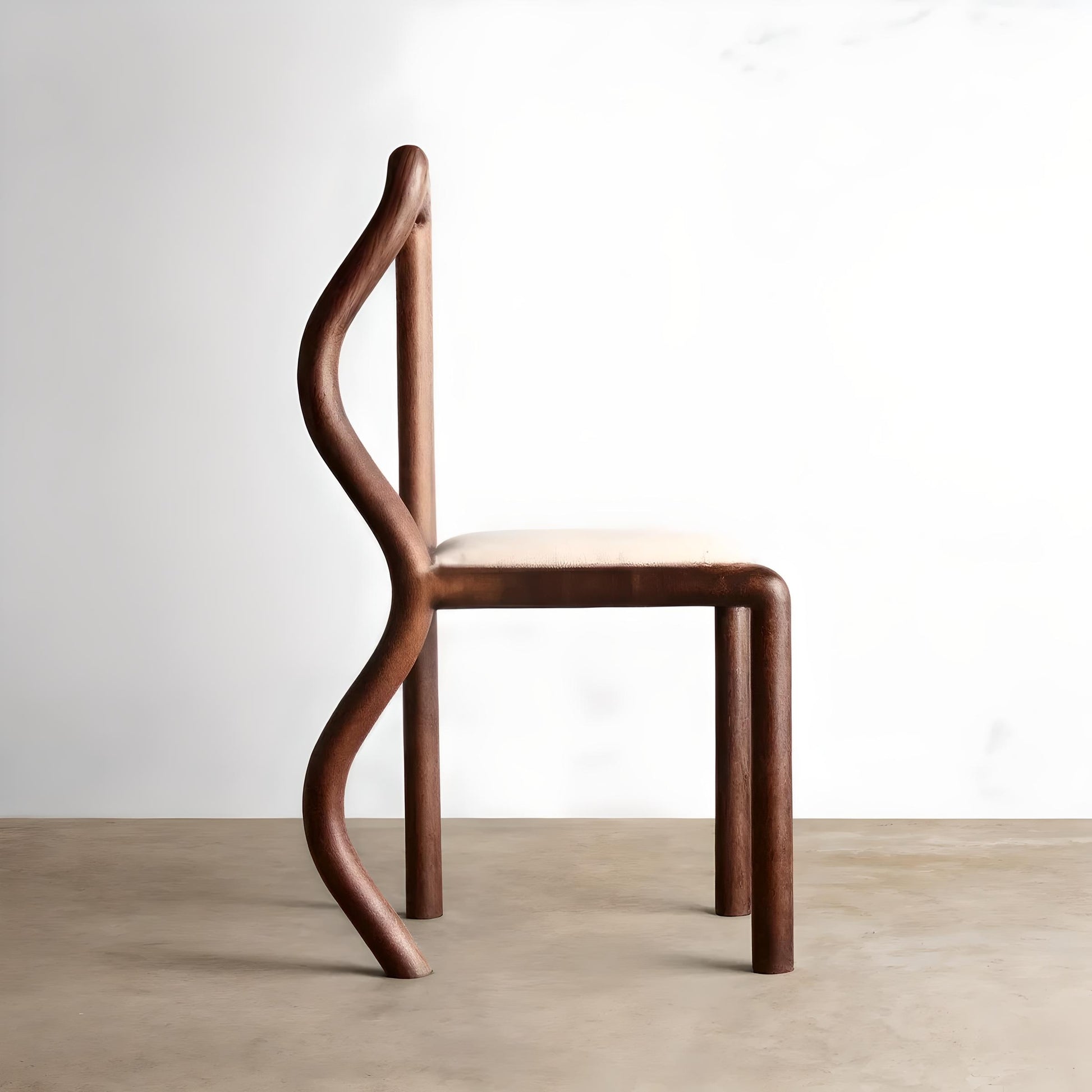 Scaun Premium Echo Wood Chair, 44 x 48 x 87 cm, Homedit - Image 8