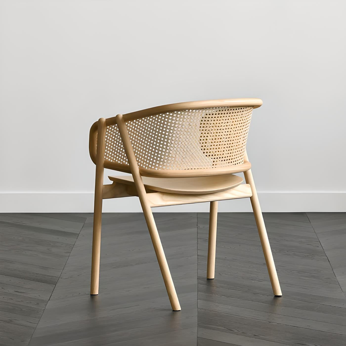 Scaun Premium Yllera Rattan, 59 x 54 x 76 cm, Homedit - Image 3