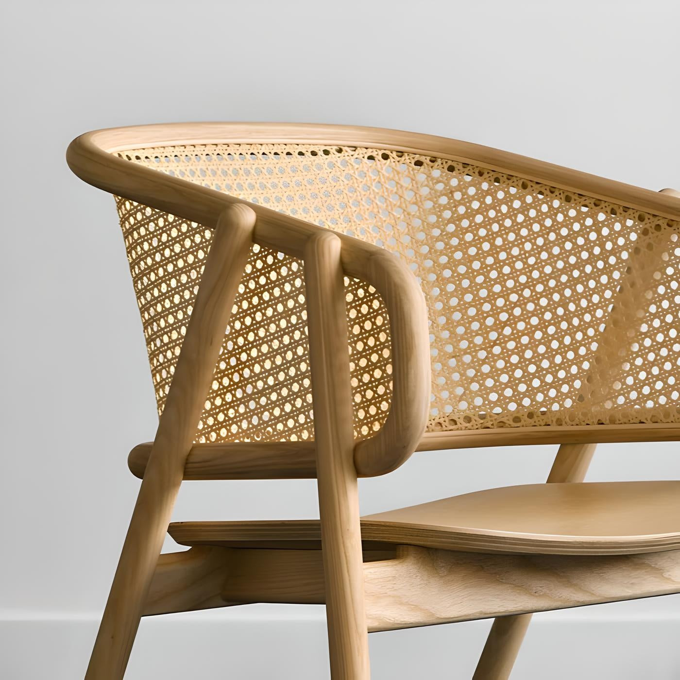 Scaun Premium Yllera Rattan, 59 x 54 x 76 cm, Homedit - Image 6